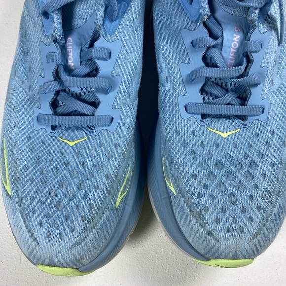 Hoka One Clitfon 9 Women’s Shoes Blue Sneakers 1127896 Running Walking Gym - Picture 5 of 12